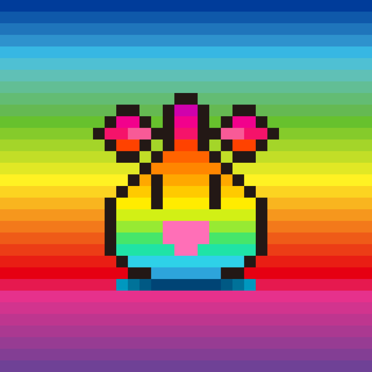 We are pleased to introduce Murakami. Flowers Seed Lucky 727 Proof.

Lucky 727 Proof was designed, in the truest sense, as an edition artwork grounded in the philosophy of fine art.

Artist Takashi Murakami interprets NFT art within two contexts.

One is an approach rooted in the