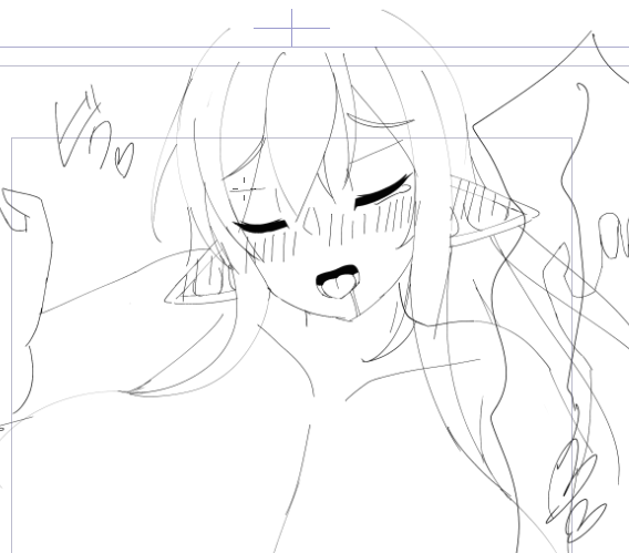 絶頂するシーン、増えるページ数