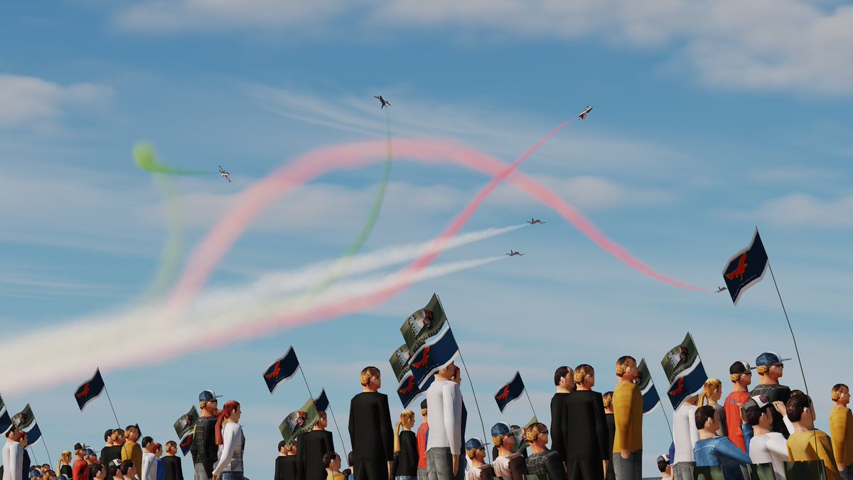 Tea_YZFR6's tweet image. 【Dubai International Air Tattoo 2026】
皆様、お越しくださりありがとうございました！
SDCはトラブルがありましたが何とか形になってよかったです.....
参加していただいたみなさん、素敵なフライトありがとうございました！
📷@ROCKKU39