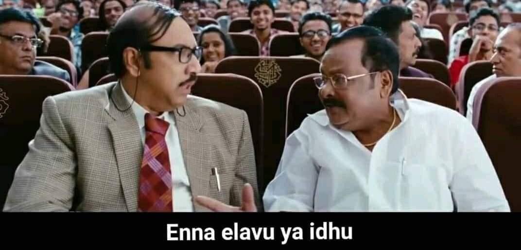 Enna elavu Hosting ya ithu 😖
Vjs 🤡

#BiggBossTamil9