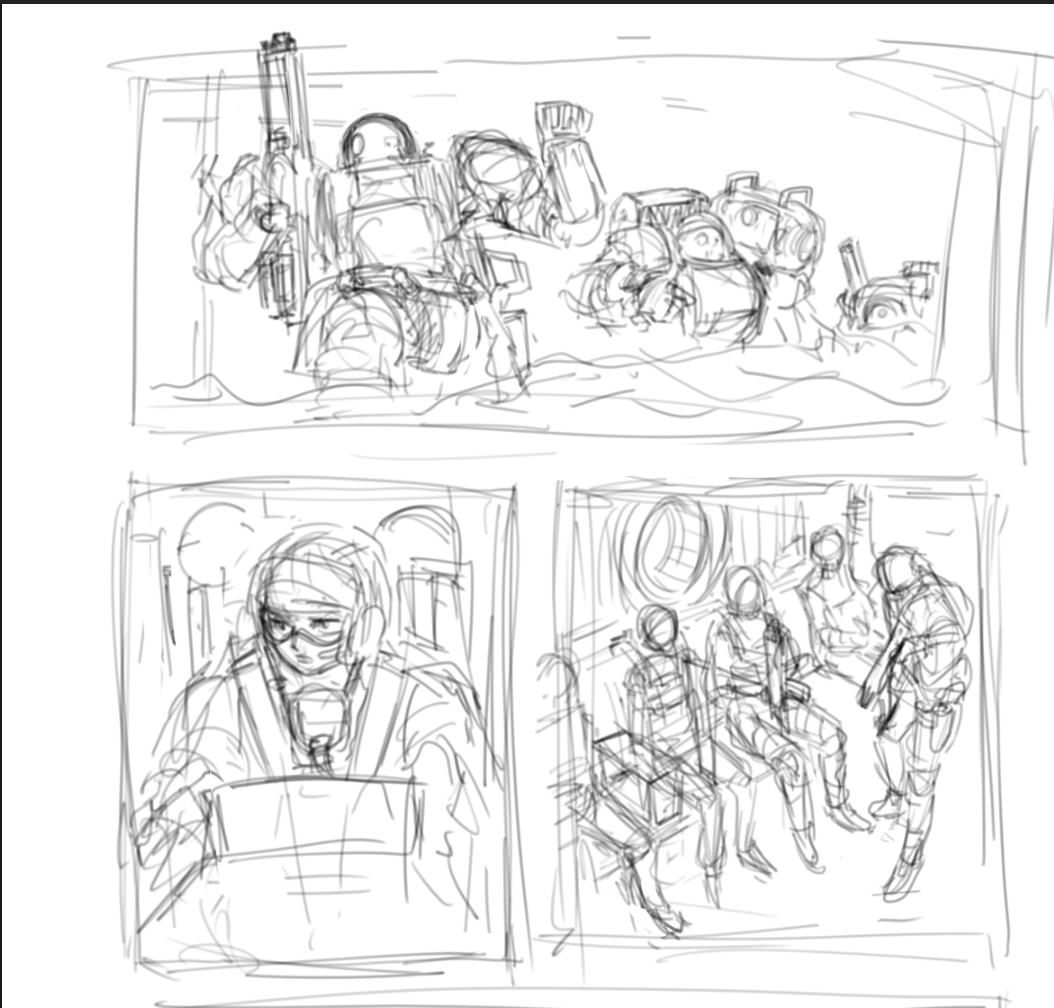 day 11 I'm trying to draw comics.