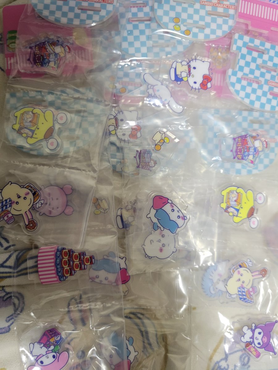 ちいかわ サンリオ アクリルスタンド
推しキャラキチンと出てうれし。