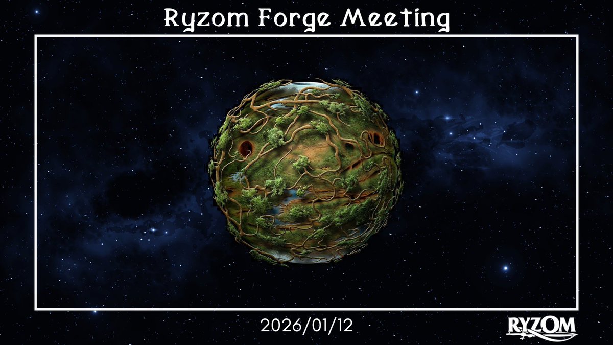 RYZOM FORGE MEETING

The ingame meeting about Ryzom Development will take place on Jan. 12th, 20:30 UTC on the ingame Forge channel.

Agenda:
-Zulip &amp; the link External chat <--> Ingame 
-Server-tick bug
-Feedbacks on Atysmas

#ryzom #indiegamedev #opensource