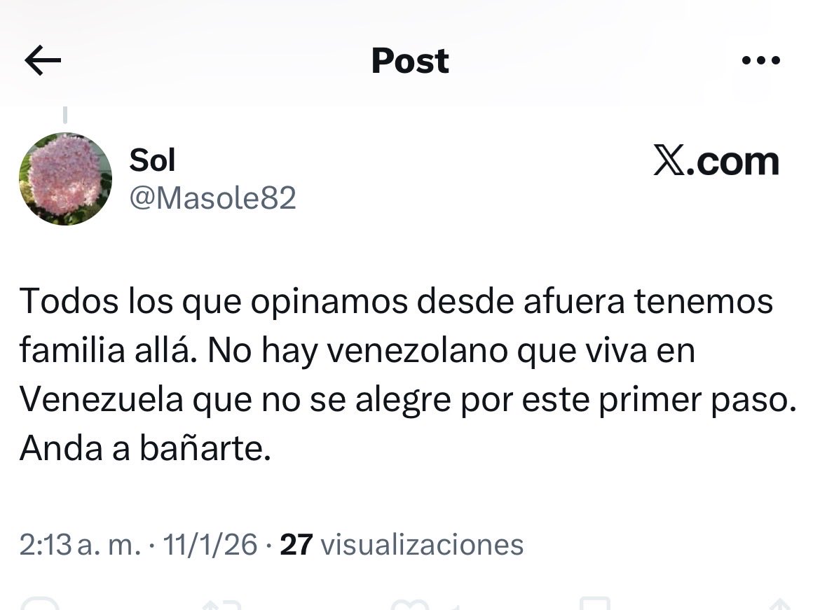 Si un misil le cae a tu madre le dices que se lo mandaste tú, y que lo pagaste con tus impuestos. Tarado.