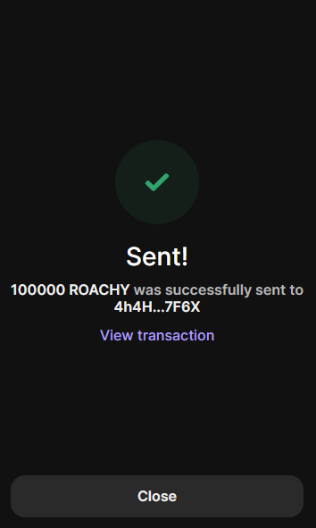 RoachyOnSol's tweet photo. Sent out all the prizes for our previous contest.
Thank you fam, see you on the next one 🚀🔥

$Roachy #RoachyOnSol #Roachy #Play2Earn #Solana #p2e https://t.co/Gn8C22gxi2