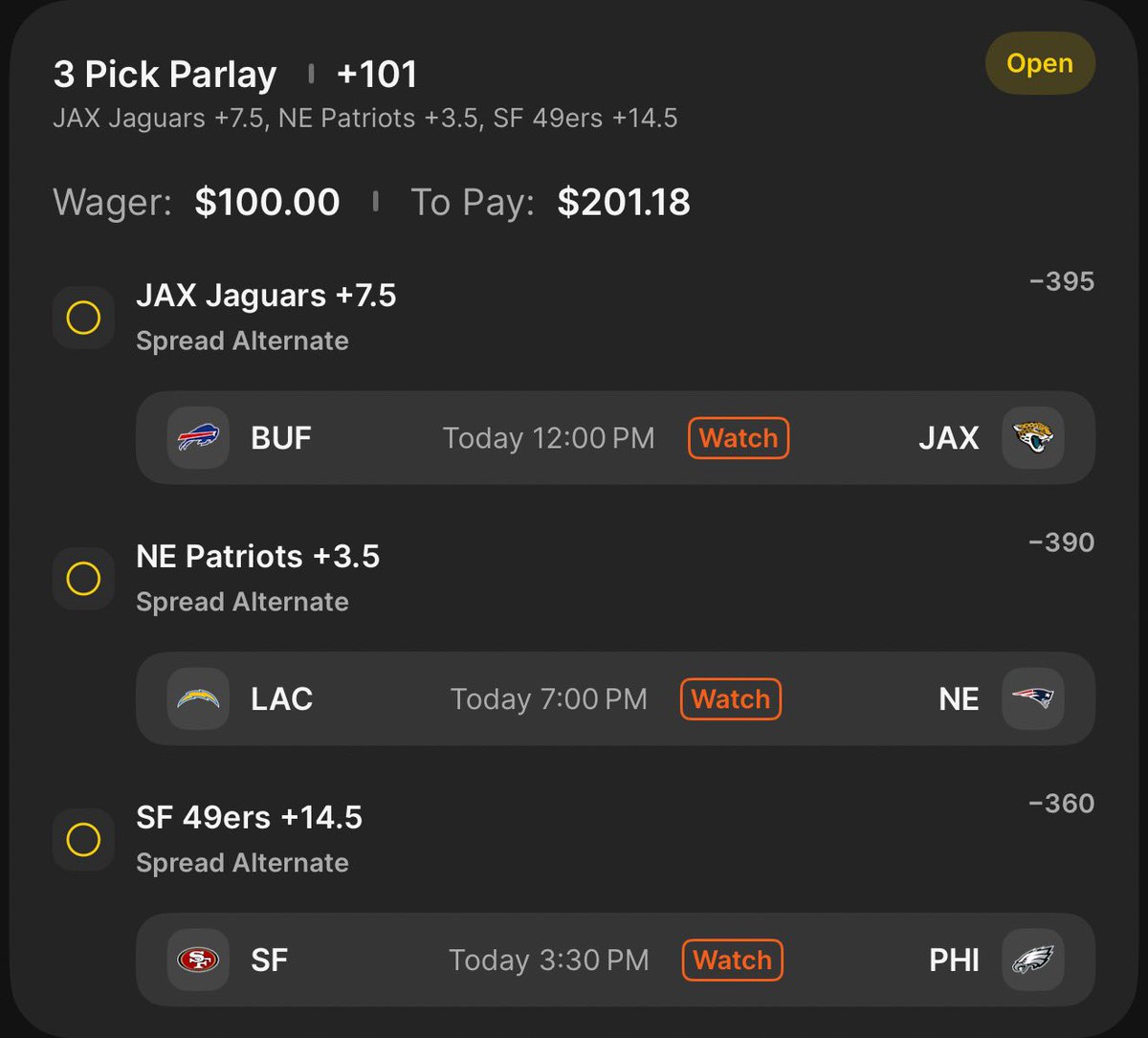 $20-$1,000 Ladder Challenge Day 5 🪜

Day 5 update on the $20 → $1,000 ladder: we’ve run this up to $300 already. That’s a big chunk of bankroll for me, so I’m locking in profit and only rolling $100 into day 5.

The goal of these ladders is to grow a small stake, but also to