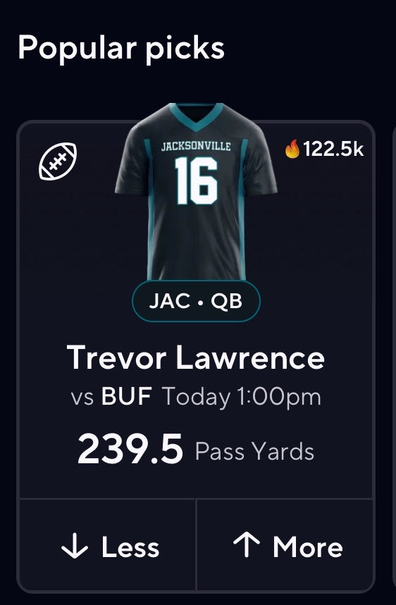 thomasjordaniv's tweet photo. To the 100,000+ people that are taking the OVER on Trevor Lawrence Passing Yards on PrizePicks, you're doing it WRONG ❌

🗣️ FIGURE IT OUT https://t.co/0JxMDlK3mU