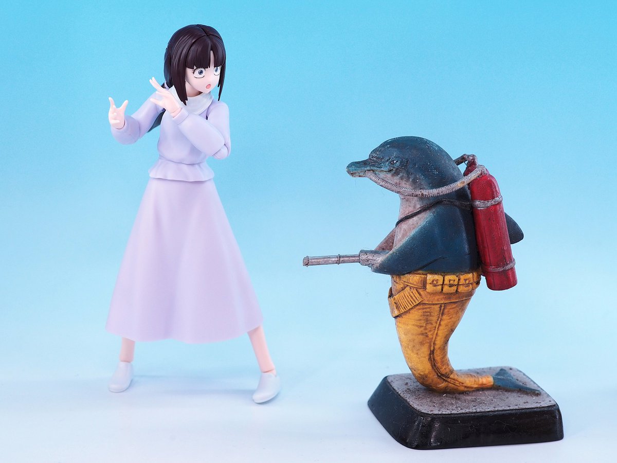 ティファとイルカ