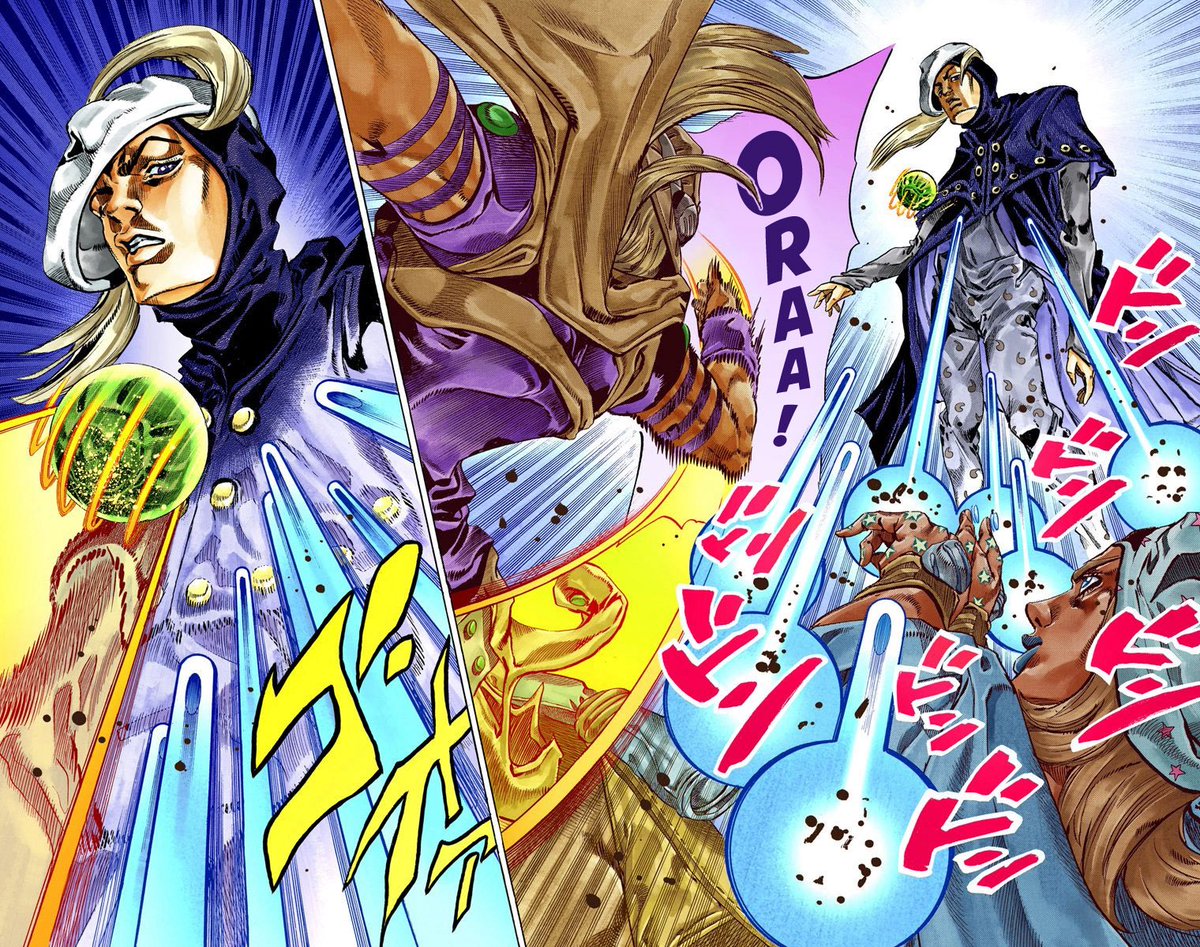 Saru 🐒 | STEEL BALL RUN tweet media