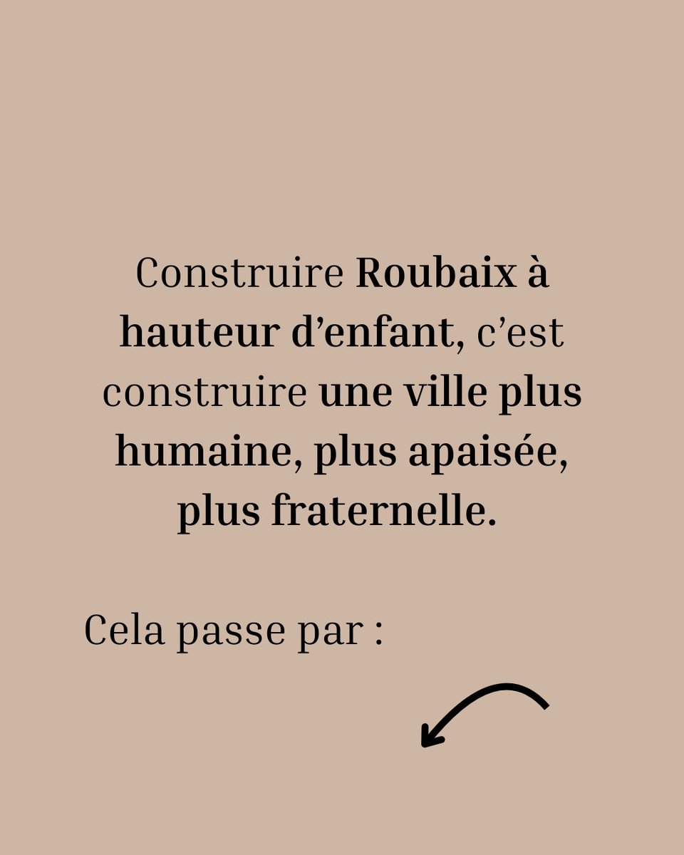 SarahHaddi's tweet photo. À #Roubaix,aucun enfant ne devrait voir son avenir défini par son origine,son quartier ou son nom.Écoutons la parole des enfants &amp;mettons-la au❤️de l’action publique.C’est en les considérant comme de vrais citoyens que ns briserons le cycle des inégalités.
https://t.co/Ms8aXgAQHH https://t.co/RNWE3fUWbT