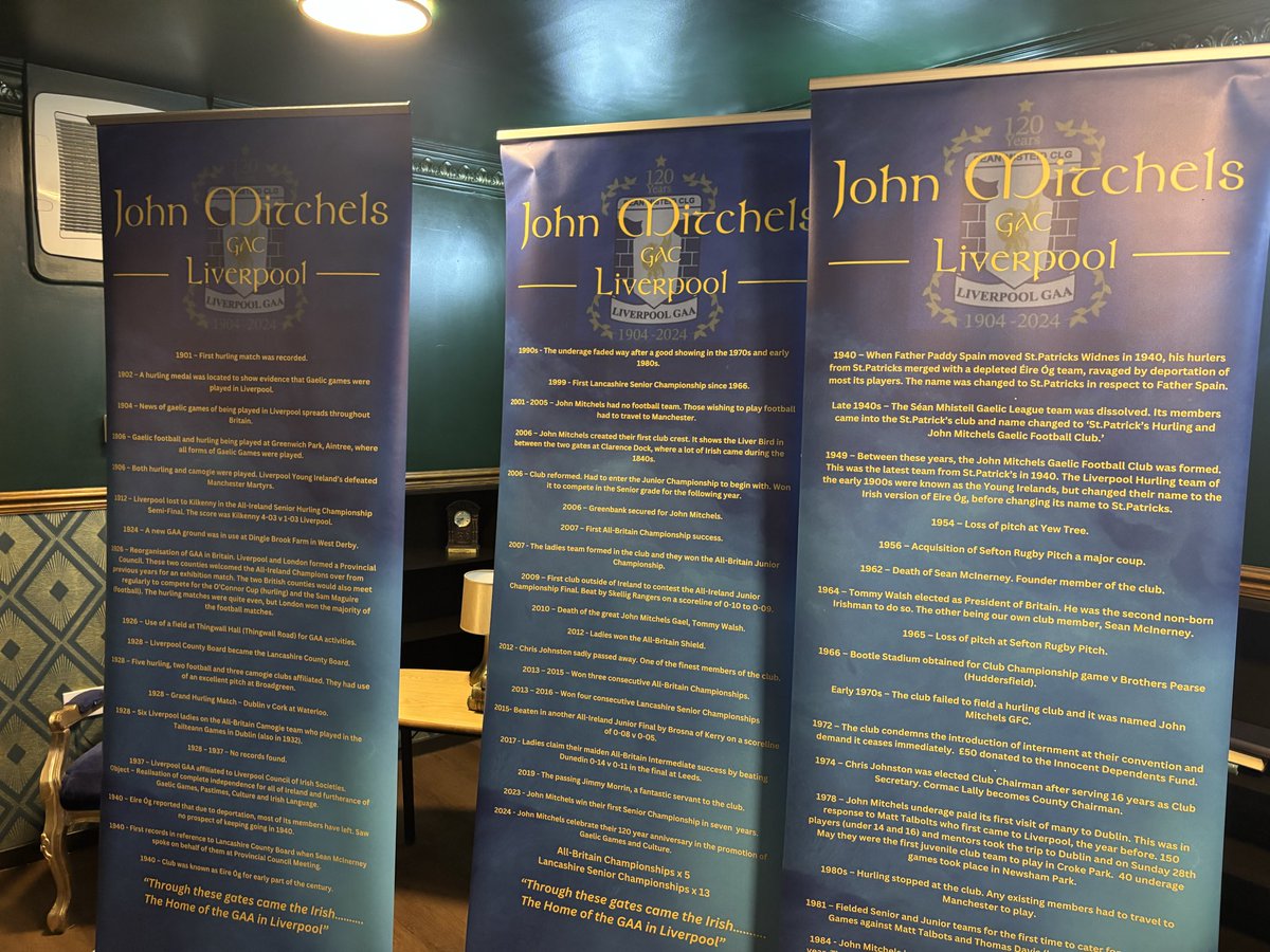 John Mitchels GAA Liverpool tweet media