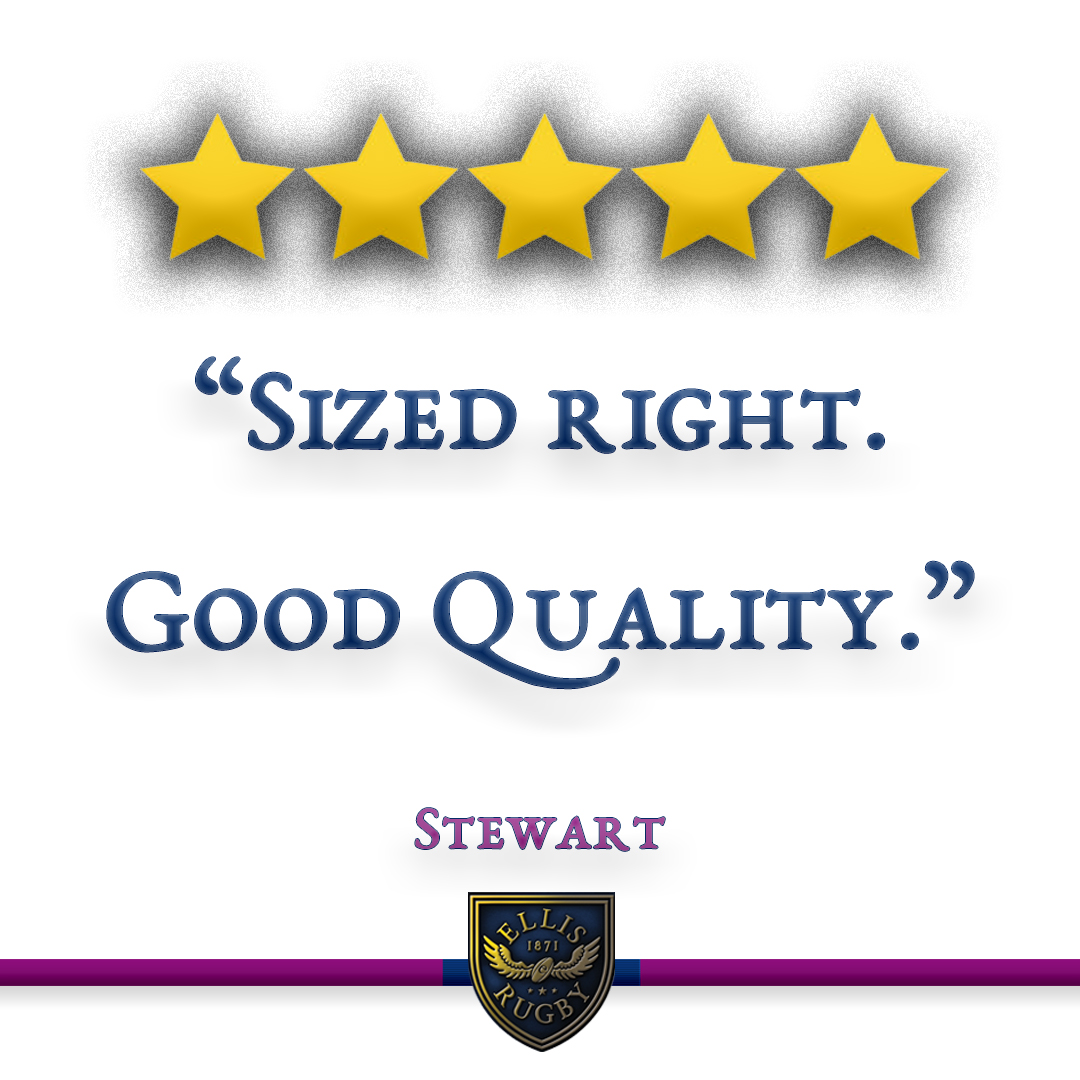 ellisrugby_'s tweet image. Sized right &amp;amp; great quality — simple as that. Find your perfect fit with Ellis Rugby.
 ellisrugby.com
#GoodQuality #PerfectSize #EllisRugby