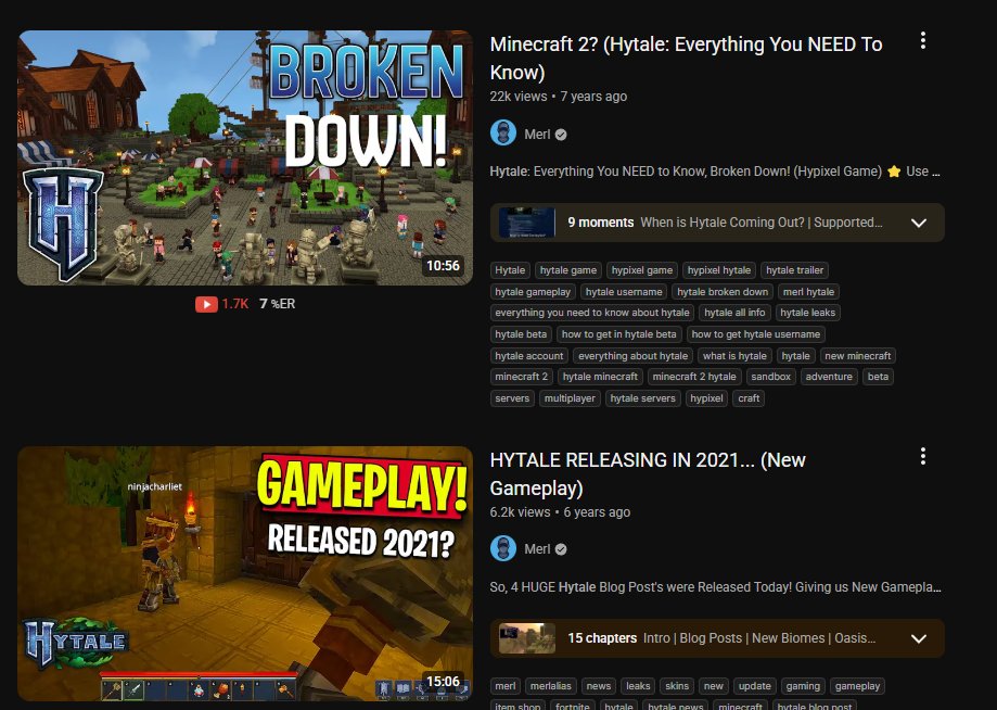 <a href="/Simon_Hypixel/">Simon</a> Is the username "Merl" for Hytale available to claim? I'm a twitch partner who plans to play and create a ton of Hytale content, even made some OG videos back in 2019 when it was announced!