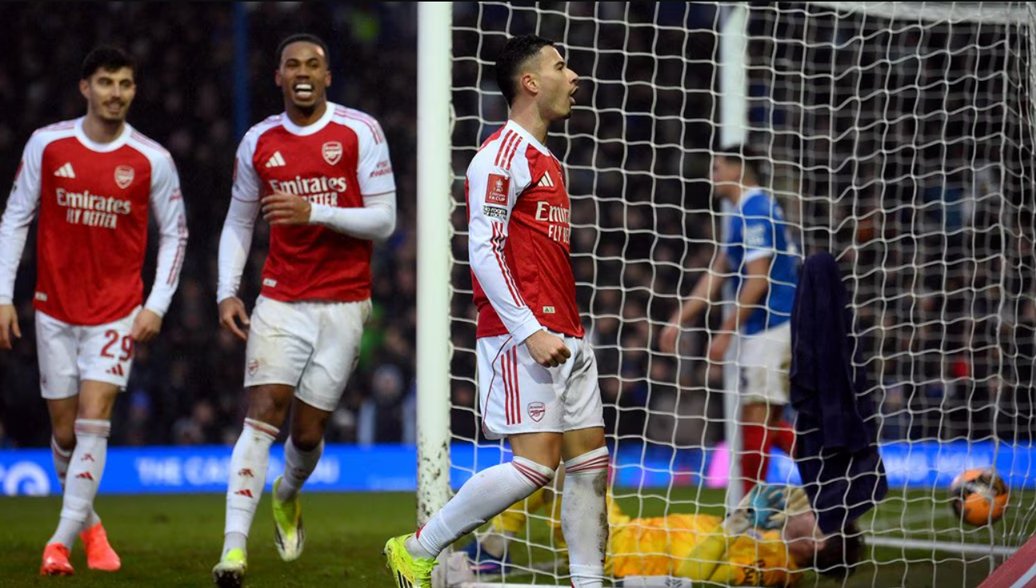 Arsenal_Data's tweet image. Primer hat-trick de Martinelli con el Arsenal