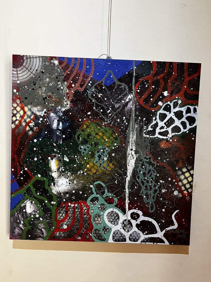 “Cosmogonía Orgánica”, de Emilio Salazar Touché, en Caja Real <a href="/LaUASLP/">UASLP</a> Vigente hasta el 25 de enero 2026.