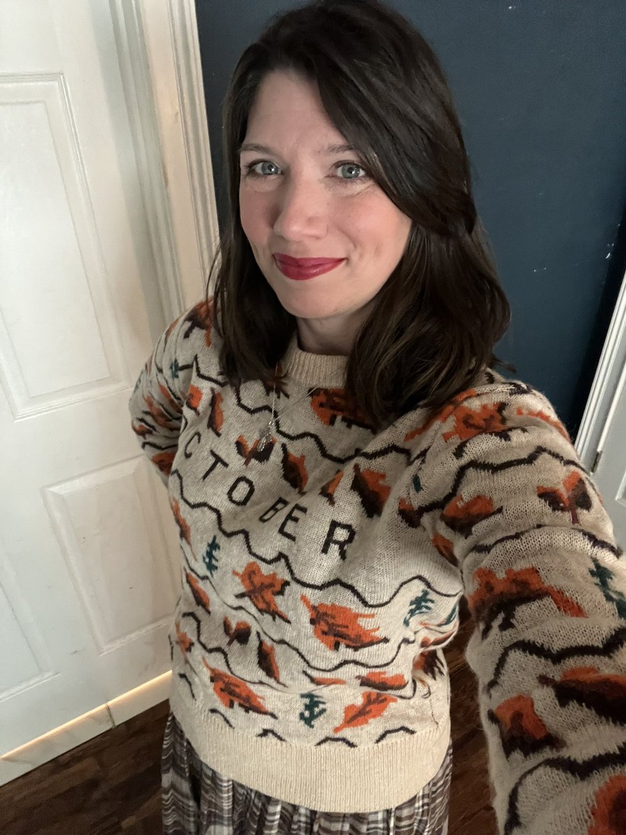 Is it anathema to wear a <a href="/KJP/">▼ Kiel James Patrick</a> October sweater in January? I don’t care. I wish is was 43° in October so I could wear it then. But until I leave Texas, I will wear it when it’s cold and dream of New England. By the way, TONS of compliments on this skirt every time I wear it!