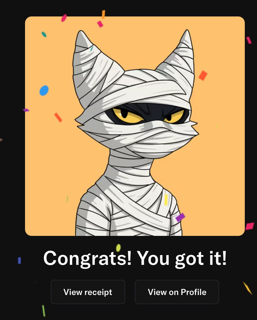 I added a few after successfully getting my OG mint, well executed, congrats <a href="/Clawsxnft/">Claws</a>