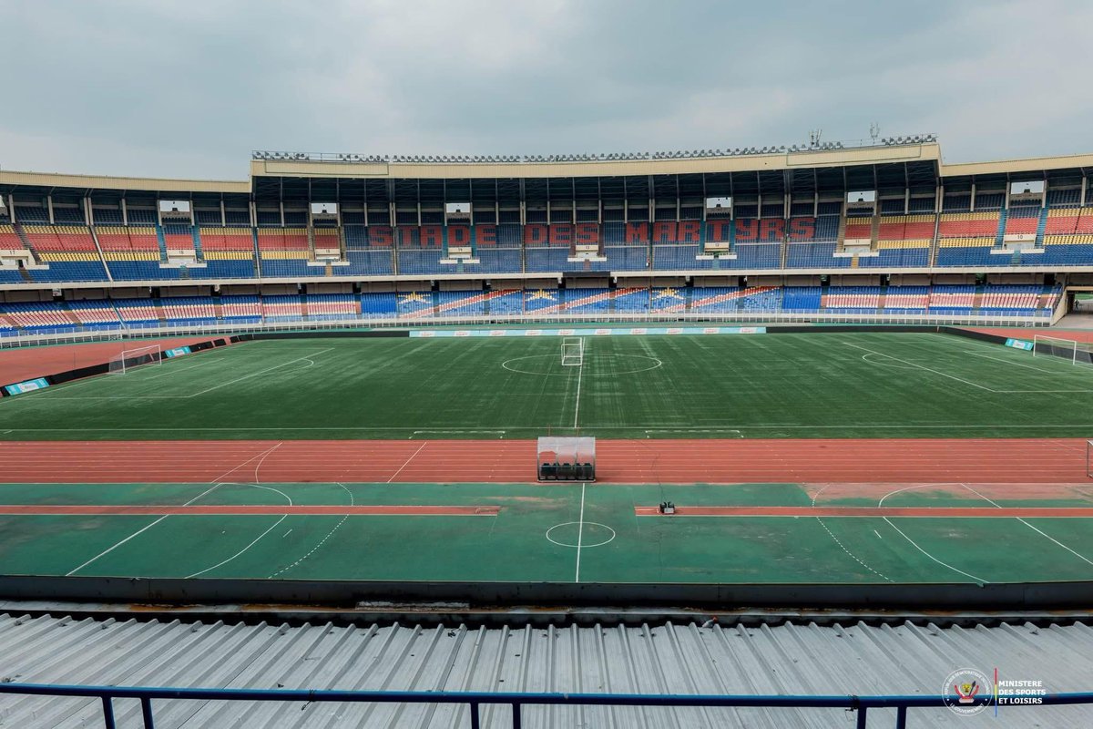 Inside_foot243's tweet image. 🏟️ OFFICIEL : le Stade des Martyrs sanctionné par la CAF ❌

Faute d’homologation, le Stade des Martyrs bénéficiait depuis plusieurs mois d’une dérogation exceptionnelle.

Cependant, cette mesure temporaire a été levée.

En effet, la CAF a décidé de retirer cette dérogation pour…