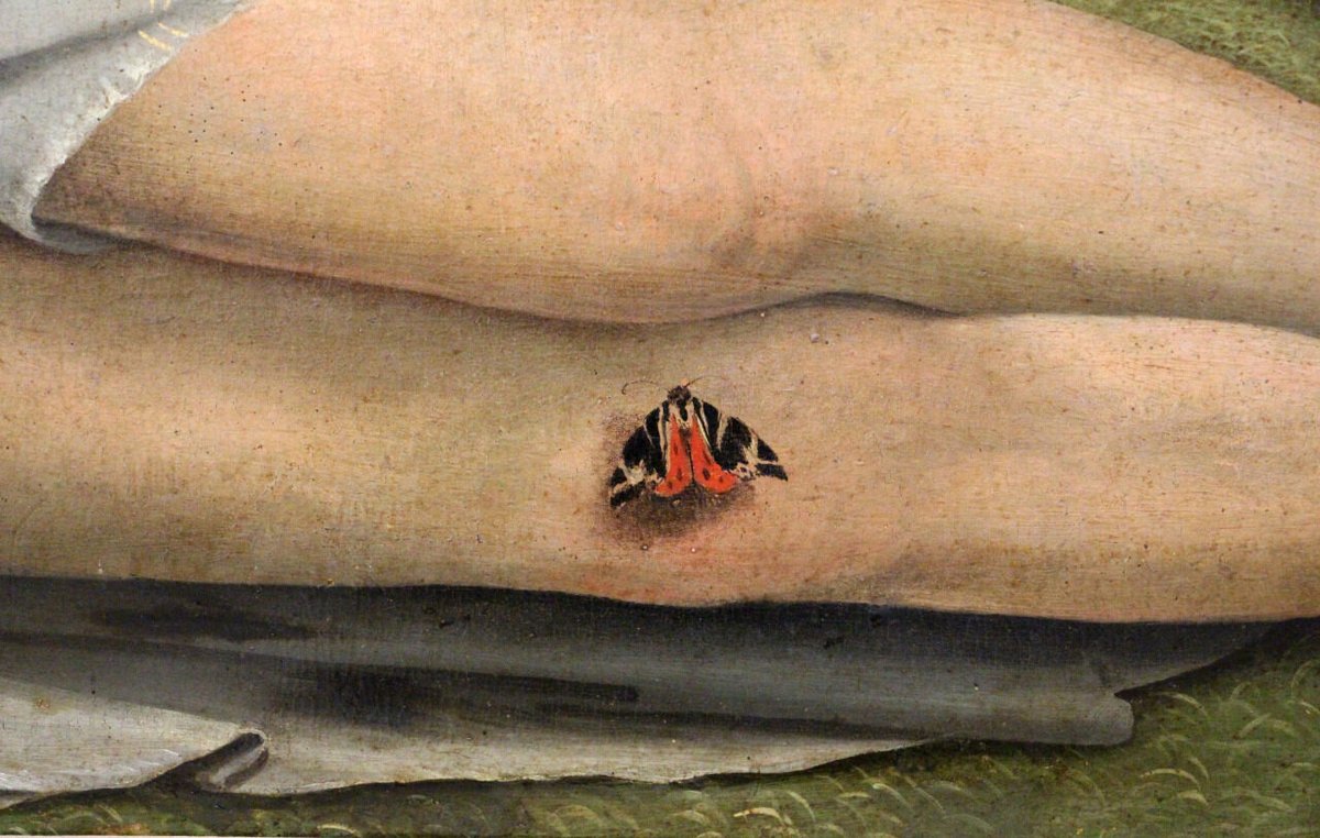 Piero di Cosimo - Venus, Mars and Cupid. Detail. 1490