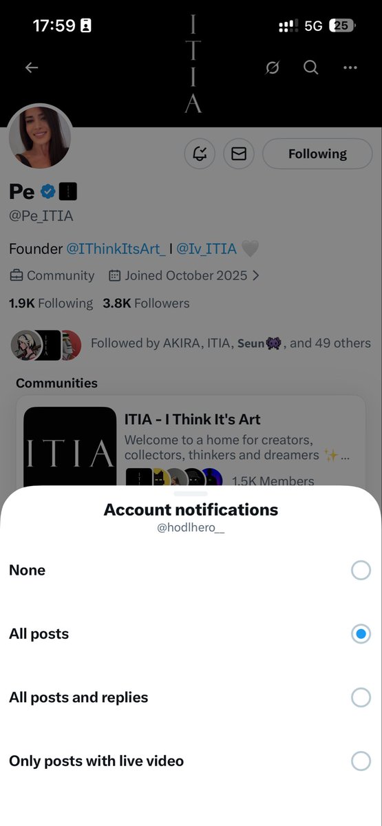 hodlhero__'s tweet photo. @DL_ITIA @NuriGems @Pe_ITIA A4PtGkWvLsjdhzJrcXYS8kstfuuJBkYUKzhMbsah1xtn
Done ✔️ https://t.co/2FGoLvUch9