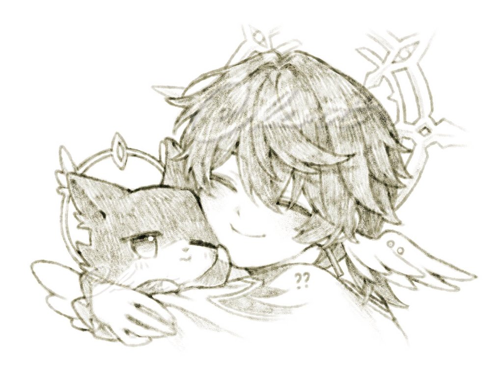 second sunday of the year with his kitty from the new official merch design 🐱 #SundayHSR