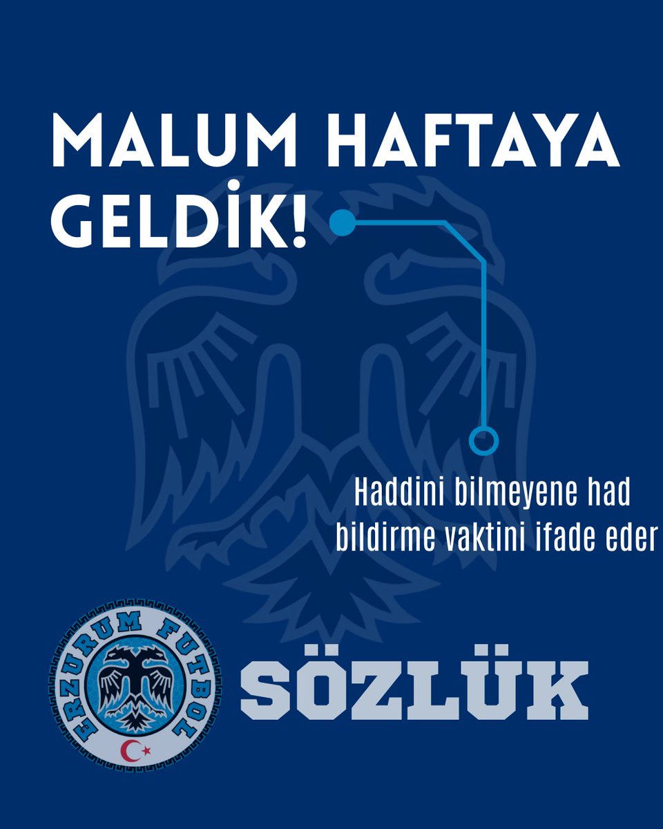 erzfutbol25's tweet photo. Malum haftaya geldik! https://t.co/HxjTjFus8B
