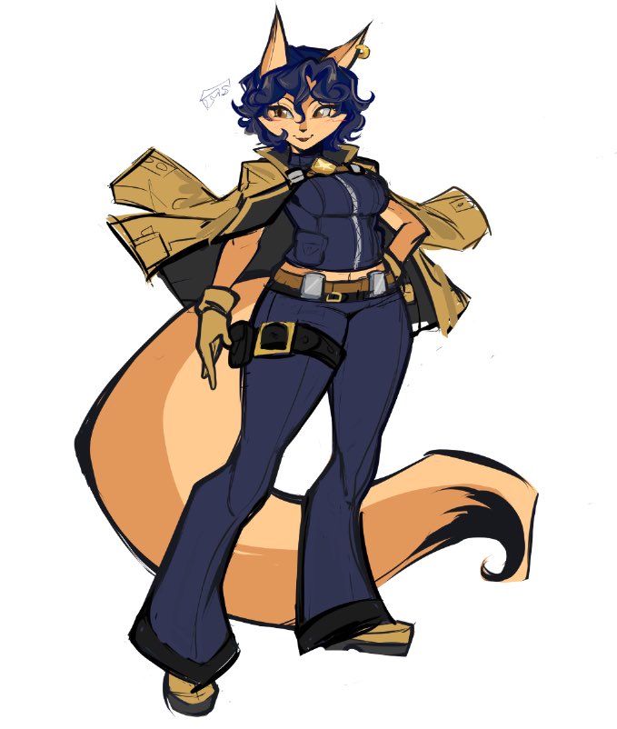 PlutoniumPlutoO's tweet image. Carmelita redesign cleanup