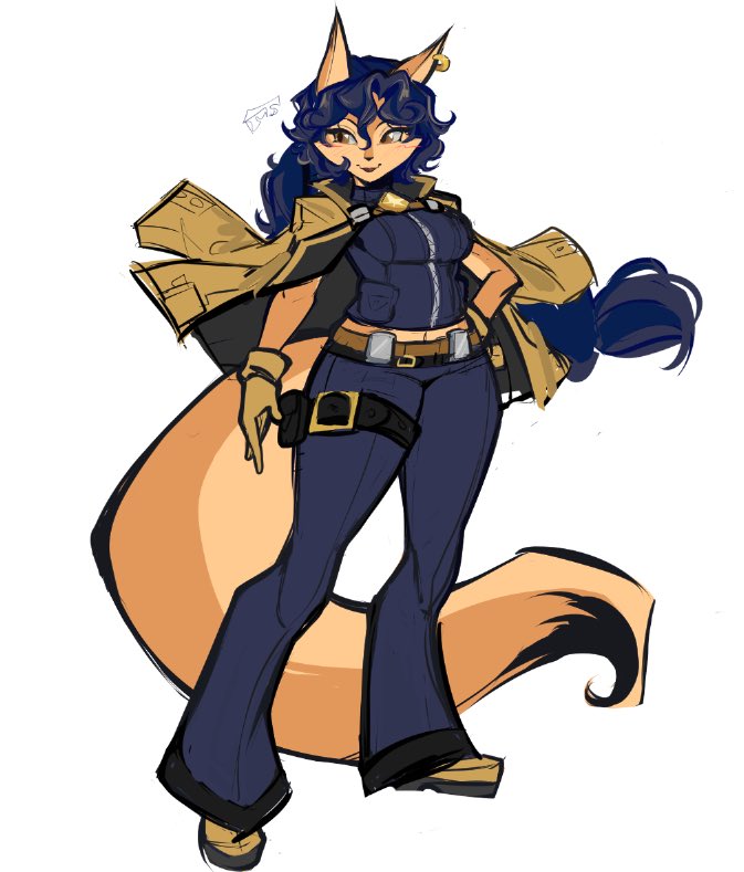 PlutoniumPlutoO's tweet image. Carmelita redesign cleanup