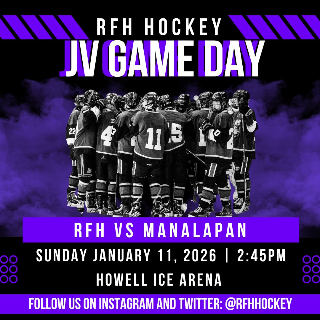 JV GAME DAY! 

The Dawgs get a goaltender back in net just in time to take on Manalapan in a pre-battle to the Varsity game this week. 

245pm, Howell Ice. 

ROLL DAWGS!