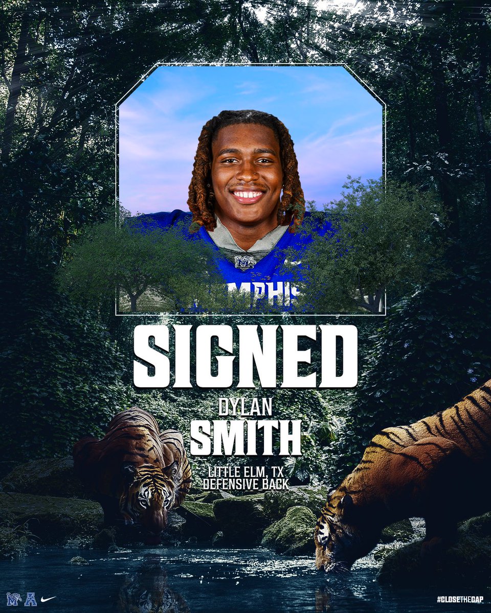 MemphisFB's tweet image. Signed ✍️

Welcome to the 901, @iamdylansmith 🐅

#GoTigersGo | #CloseTheGap