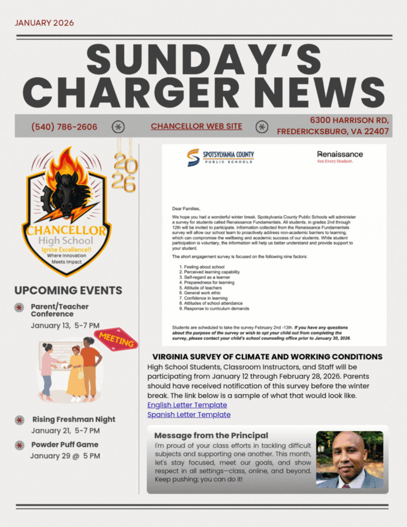 Chancellor High tweet media