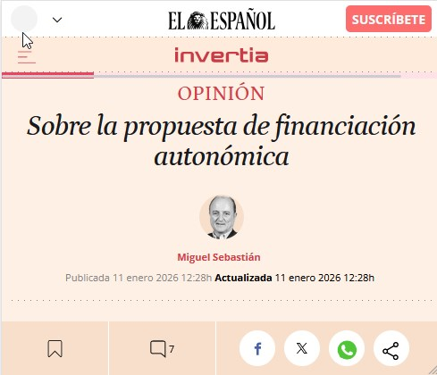"Se trata de una reforma razonable. Será difícil encontrar economistas que se opongan, en general, a esta propuesta. El proyecto de Ley no saldrá adelante si el PP vota en contra. Pero ello supondrá que, cuando llegue al gobierno, tenga que presentar una propuesta que sea