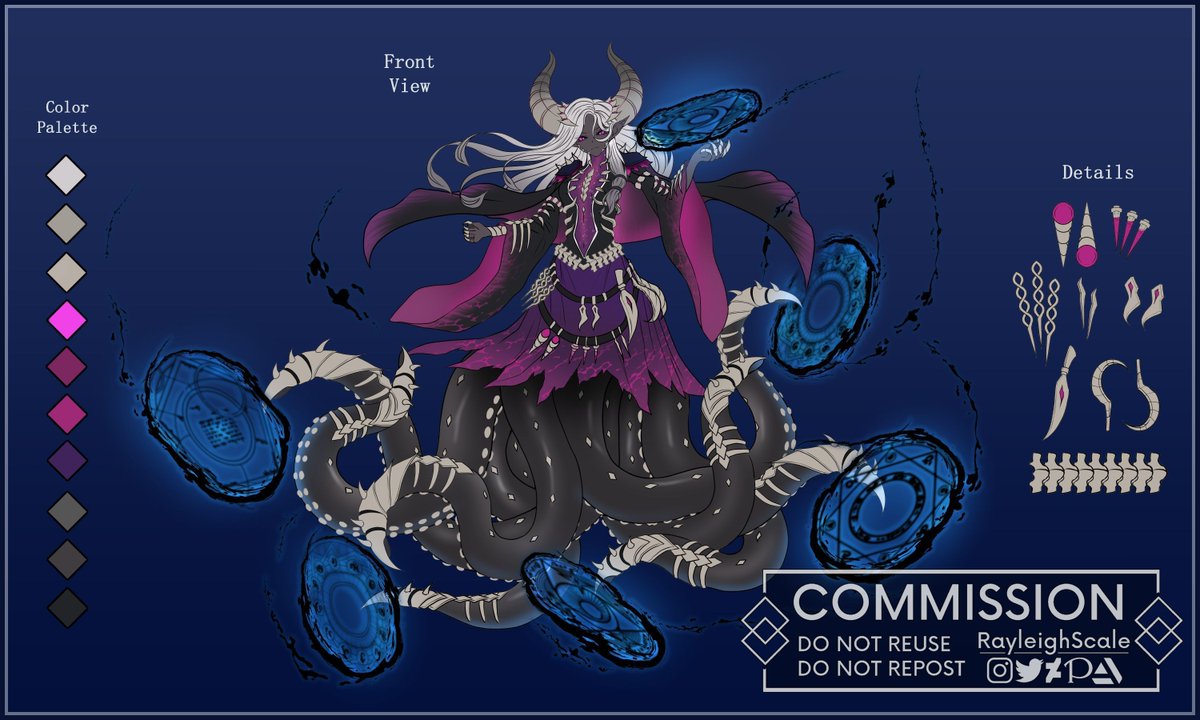 RayleighScale's tweet image. Character Design Sketch: Envoy of the Depths
#VgenComms #Characterdesign #Vgen