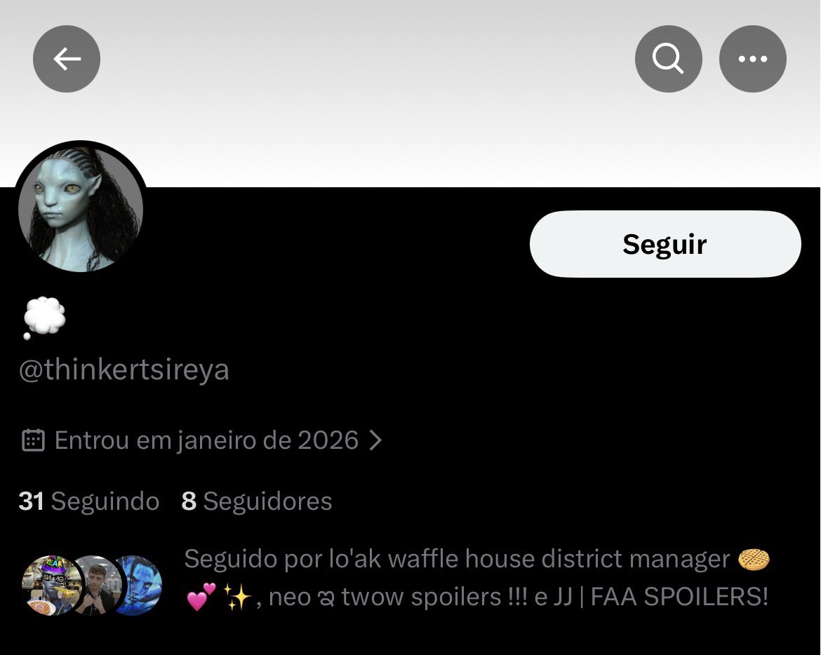 embarrassing- @dailytsireya not u creating another account