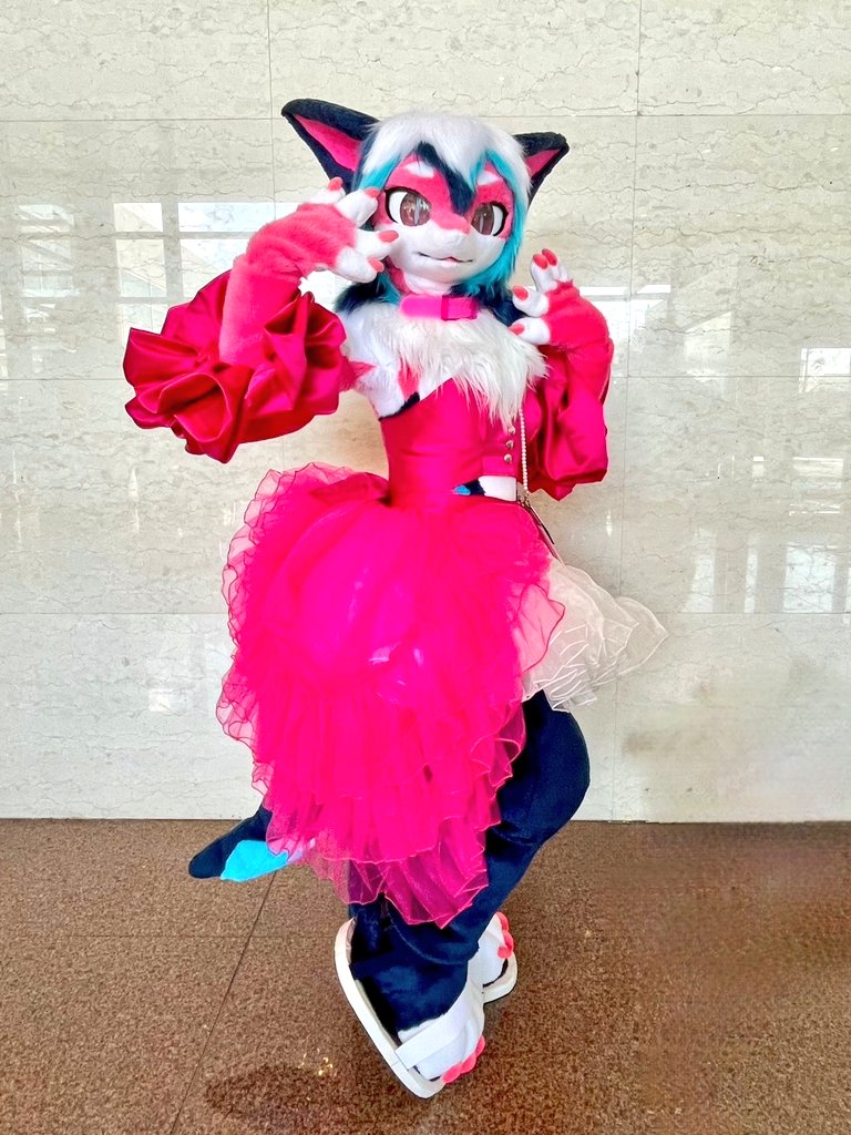 kemo_mn's tweet photo. JMoF2026紫陽花ファッション
①いつものピンク💗
②白トップス🤍🆕
③蝶々💞🆕
④ファーケープ🤍🆕
⑤FGCドレス💝🆕
⑥ギンガムチェック🖤
⑦ドリトス▽△🆕
2日で7コーデでした！🩷🩵いつ会えたかな？ https://t.co/L6kAzSxGxD