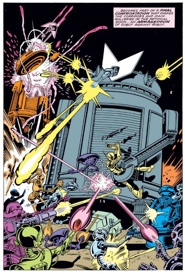 Check out Droid World from Marvel #STARWARS #47, former Imperial droid Z-X3, and the cyborg Kligson! Carmine Infantino stretched his creative muscles this time &amp; they look great! We break it down on EMPIRE TO JEDI! #starwarspodcast

Share your thoughts at: fireandwaterpodcast.com/podcast/swe2j-…