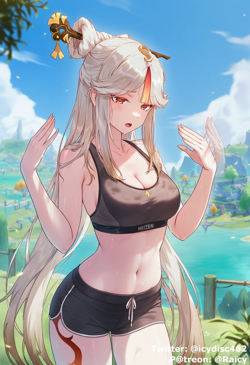 Ningguang. 凝光 
SFWイラスト 
#GenshinImpact