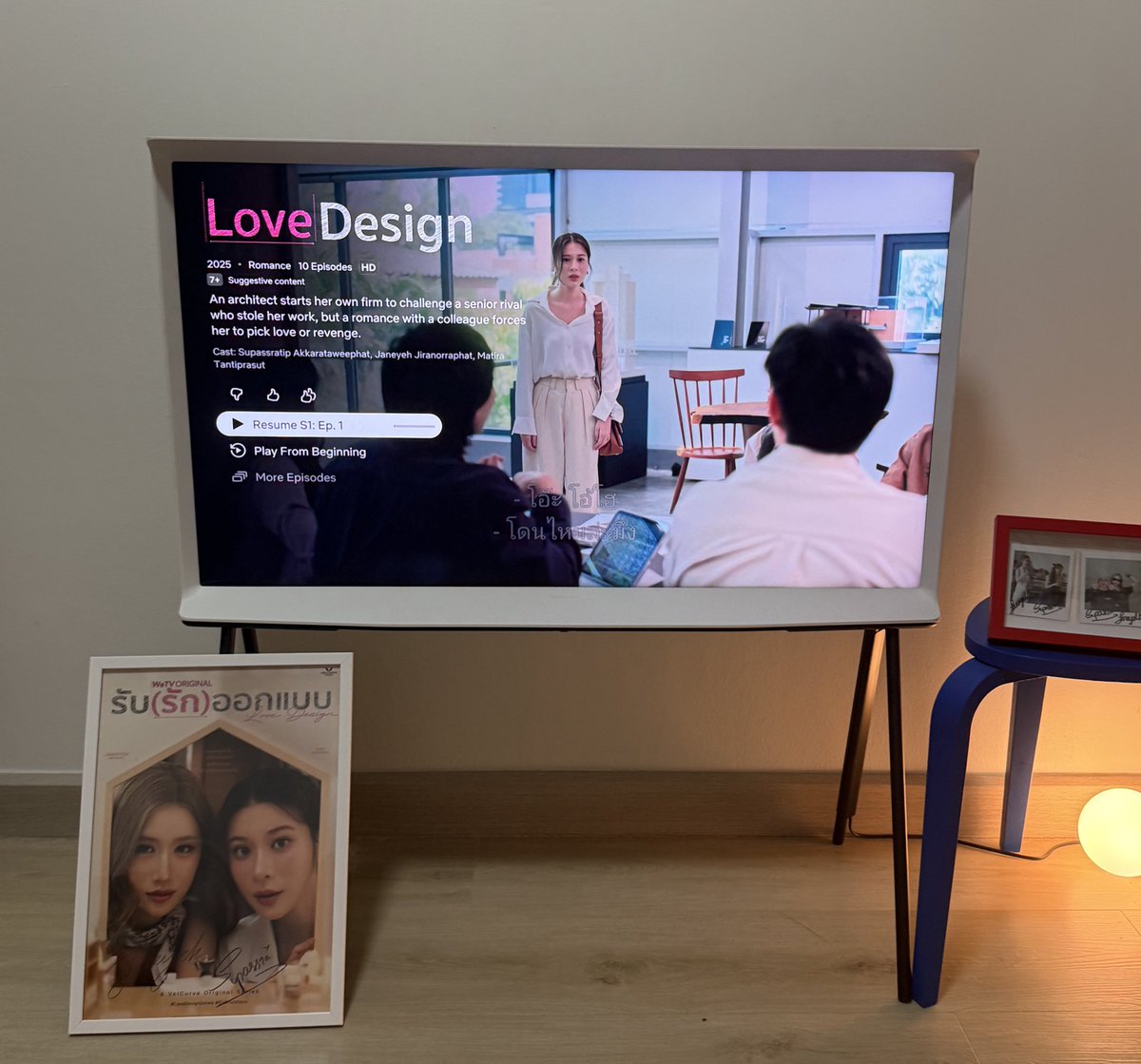 เอาจริงๆ แอบอีโมเหมือนกันนะ 🥺
ขอให้ซีรีส์เรื่องนี้ พี่เก้า เจนเย่ ถูกค้นพบและได้รับความรักเพิ่มขึ้นอีกเยอะๆอย่างที่ทั้งสองคนควรได้รับมาตลอด ขอให้ด้อมเราเติบโตยิ่งๆขึ้นไป รักมากๆนะคะ จัมวั้ย <a href="/Kaosupassara9/">Kaosupassara</a> <a href="/janeeeyeh/">เจนเย่</a> 

#LoveDesignOnNetflix  
Love Design On Netflix