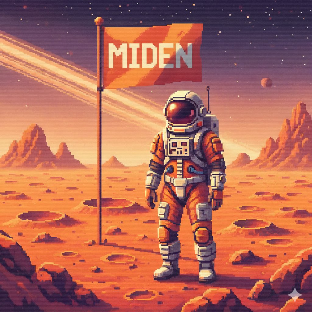 TitansJa's tweet image. Privacy in blockchain has long been “all or nothing.” @0xMiden is changing that paradigm with Programmable Privacy. 🧩

Why follow Miden? (Quick summary):
• Client-side Proving: Transaction proofs are generated on your device. Data never leaves, only its validity is verified. 📱…