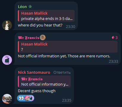 It seems like the <a href="/nadoHQ/">Nado</a> private alpha is going to end soon and we could start expecting points from next week

> TVL: $45M 
> Daily Volume: $500-600M 
> OI: $100-140M

Over the past 10 days, they have been earning $100k–$150k from fees and the real hype hasn't fully kicked in