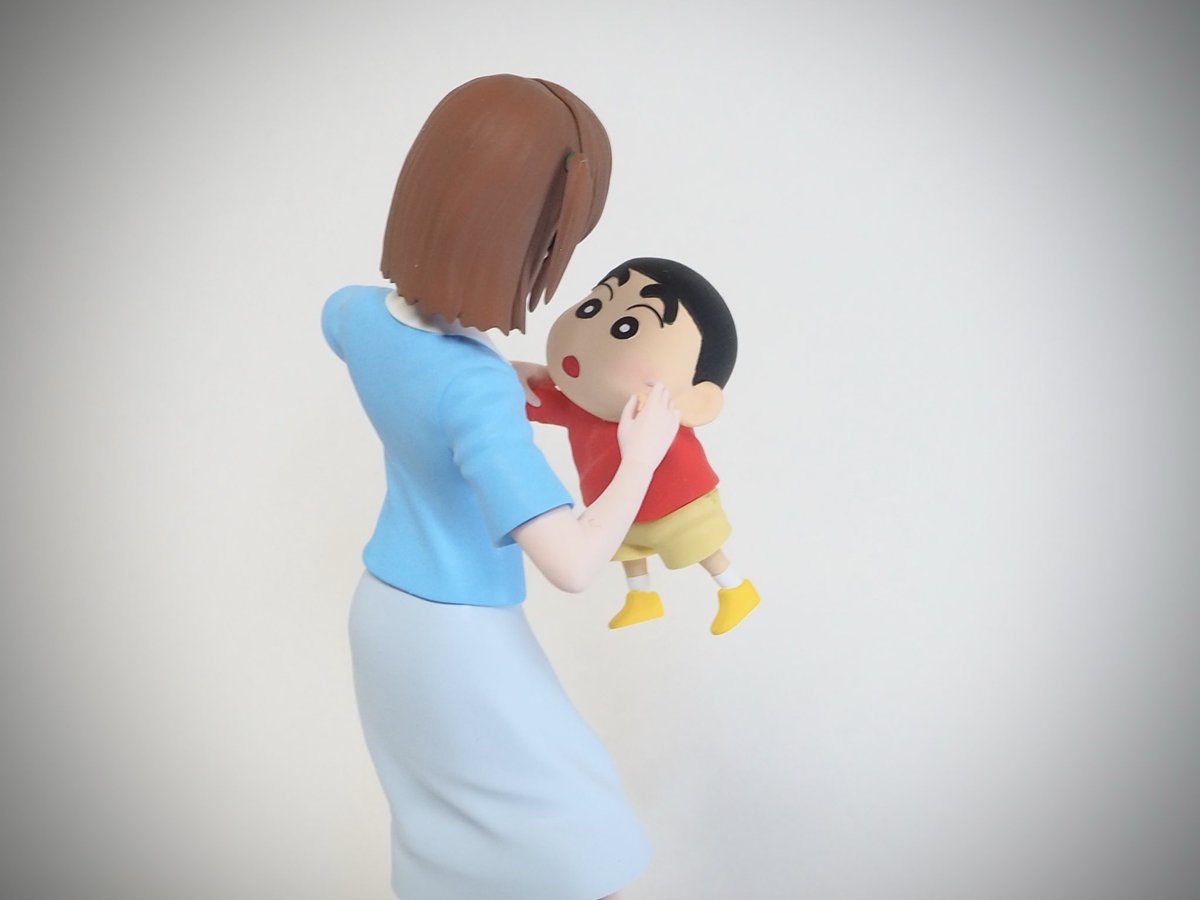 ワンフェス新作です！

つばきちゃんとしんのすけ

#夕陽のカスカベボーイズ
#クレヨンしんちゃん
 #WF2026W