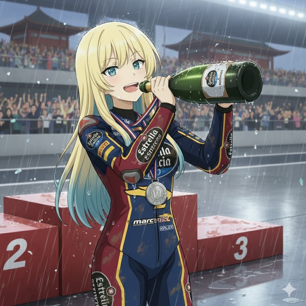 Korsa68's tweet image. P2 en China! 🥈

Una locura de carrera con cambio de moto de por medio pero salí a por todas bajo la lluvia!

Es increíble volver al podio después de unas cuantas carreras duras y espero terminar la temporada sumando muchos más puntos

Kiitos al equipo
Phillip Island, allá vamos!