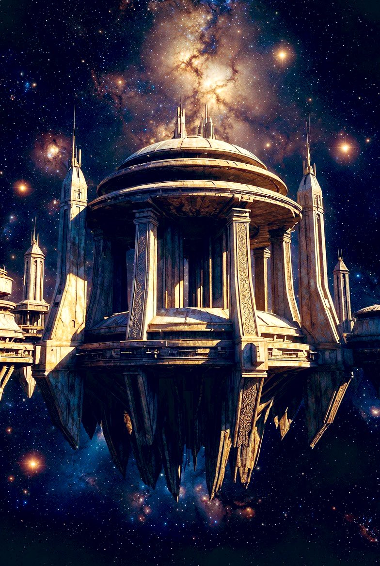 Congrats to <a href="/spudnik_base/">spudnik.base.eth</a> for inspiring the first official Space Platform in ZeroVerse: ÆthersBørg

Constructed in 2110, ÆthersBørg acts as a weigh station between House Ætherøns deepspace Kanari miners and the galactic marketplace on i7. 

The settlement stretches like a