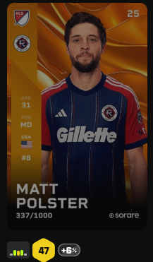 Si Keylor Neyvas fait un cleansheet ce soir je vous offre la carte de Matt Polster parmis les RT 🔥
#Sorare26