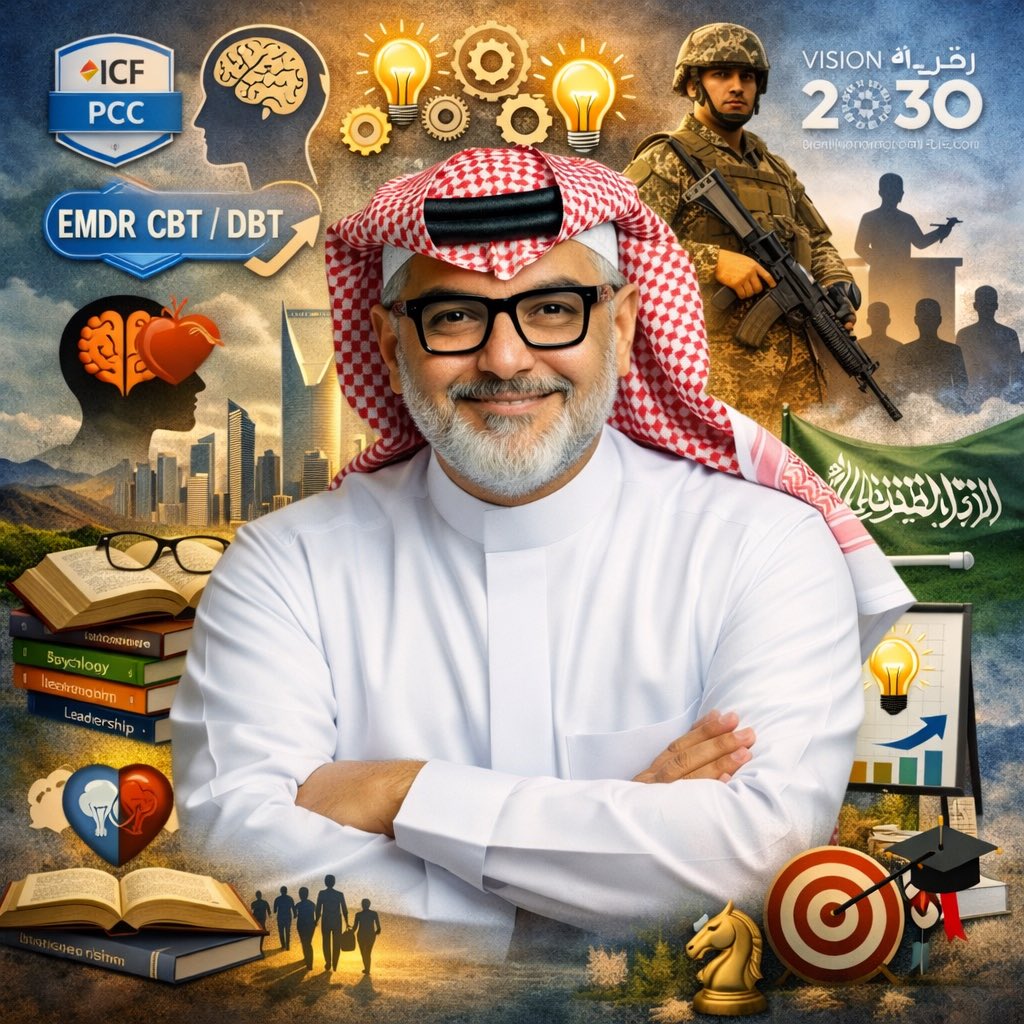 سألت الشات جي بي تي وقلت له:

"بناء على محادثاتي معك وما تعرفه عني منها أنشئ لي صوره توضح اهتماماتي".

فأعطاني هذي الصورة كنتيجه بصريه كيف يتصور اهتماماتي وأفكاري..