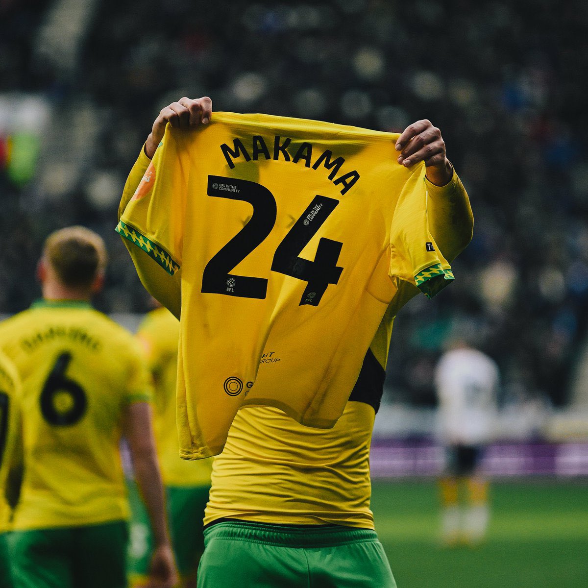 Jonathan Rowe for #NCFC

56 Games - 13 Goals
 
💥JOVON MAKAMA FOR #NCFC

26 Games - 12 Goals

A new star is rising at Norwich City Football Club.