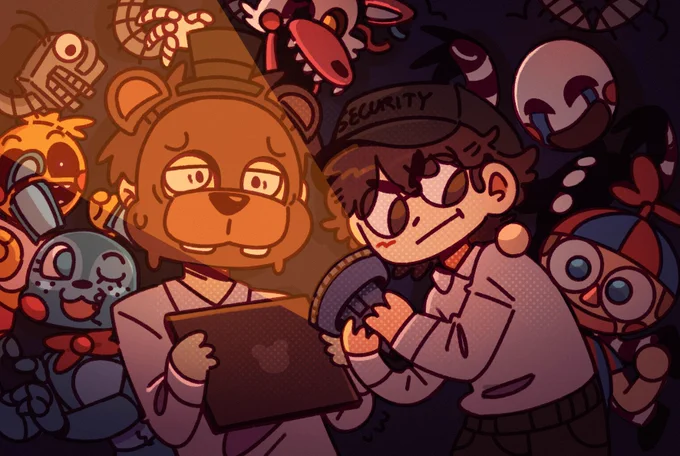 Alex y yo vamos a pasarnos todos los juegos de FNAF en 2026 en directo LInk abajo! Livestream! My friend and I are gonna be playing all main FNAF games in 2026 LInk bellow