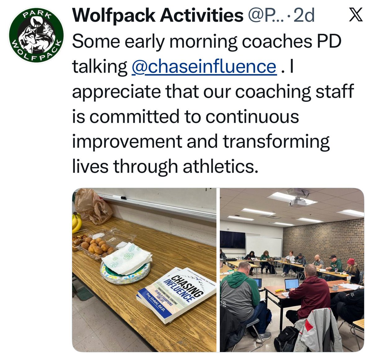 Chasing Influence by Dr. Troy Urdahl tweet media