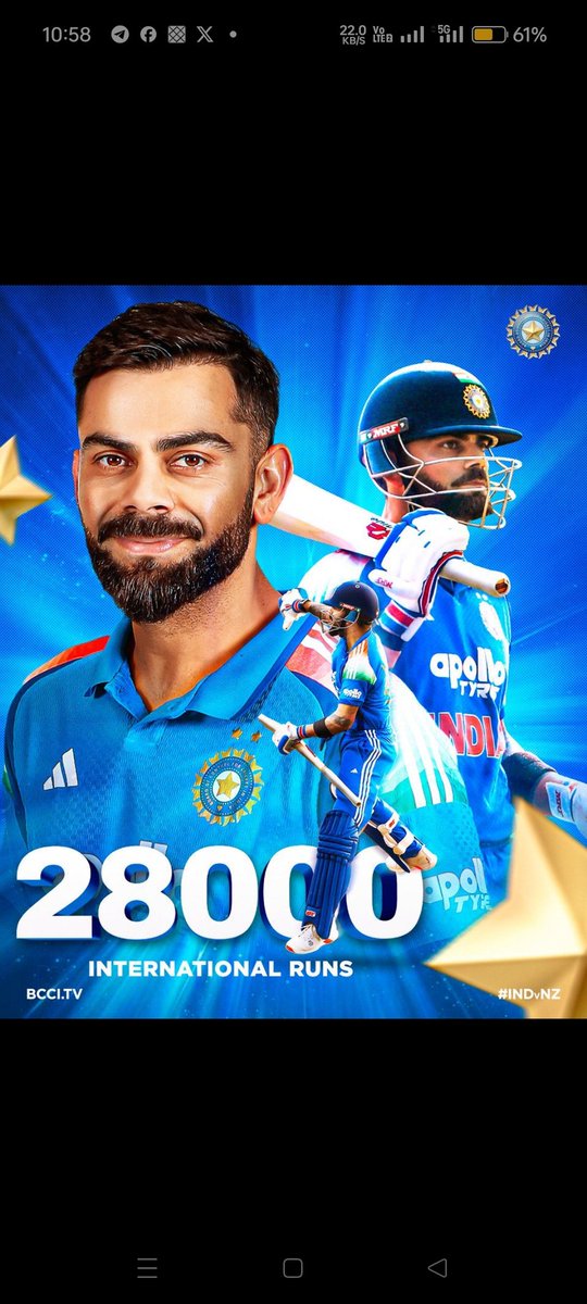 "आज #INDvsNZ में टीम इंडिया ने कमाल कर दिया!  विराट भाई की 93 रनों की तूफानी पारी और KL राहुल का आखिरी सिक्स... दिल जीत लिया!
जैसे टीम ने 301 रनों का टारगेट पूरा किया, वैसे ही तुम भी Group D/NTPC का टारगेट पूरा करोगे 
कौन सी टीम को सपोर्ट करते हो? कमेंट में बताओ! #TeamIndia