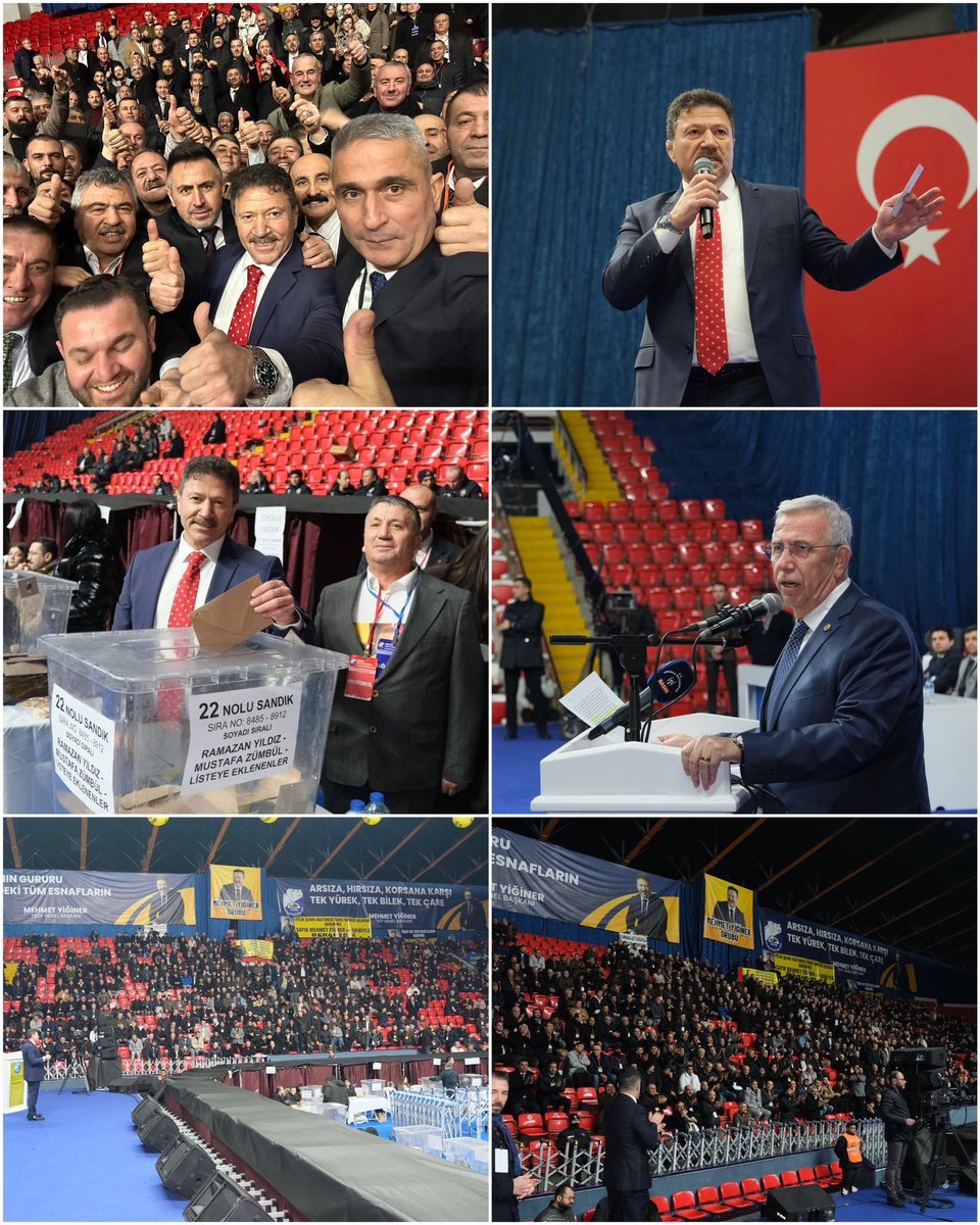 MehmetYiginer's tweet image. Ankara Umum Otomobilciler ve Şoförler Esnaf Odamızın 23. Olağan Genel Kurul Toplantısını, köklü ve güçlü kurumsal kimliğimize yakışır bir şekilde, güven tazeleyerek tamamladık.

Tüm olumsuzluklara rağmen bizlere güvenerek seçimimizi güçlü bir iradeyle kazanmamızı sağlayan esnaf…